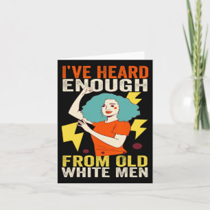 Carte Assez Entendu De Vieux Hommes - Feminist Women Ind