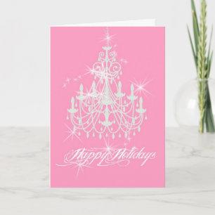 Carte assez rose de vacances