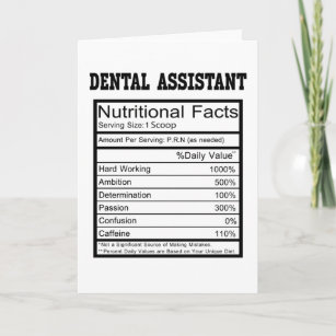Carte Assistant dentaire