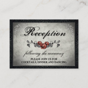 Carte assortie grise et noire de Halloween de