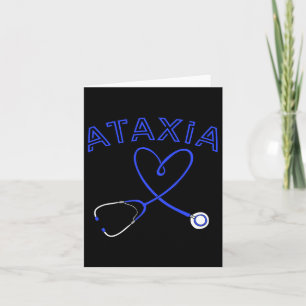 Carte Ataxia Stethoscope Infirmière Hémiataxie neurologi