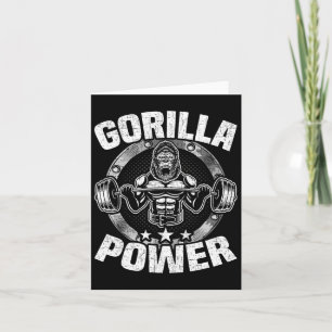 Carte Atelier de musculation Gorilla