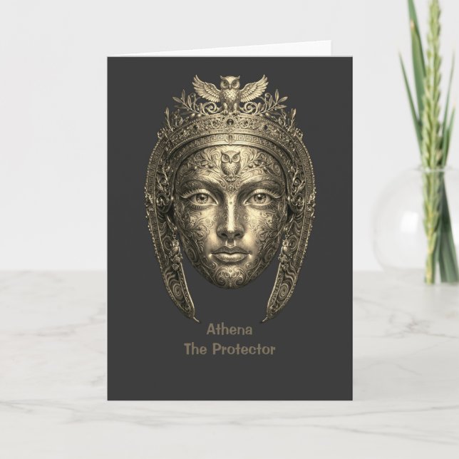 Carte Athéna - La Protectrice  (Devant)