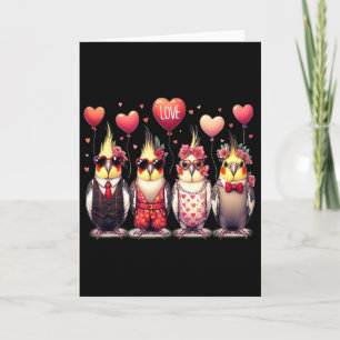 Carte Atiel Tee de la Saint-Valentin Uni-adulte Noir Pet