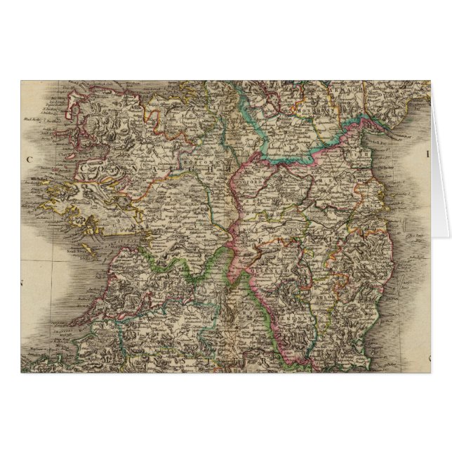 Carte Atlas irlandais (Devant horizontal)