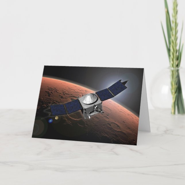 Carte Atmosphère Mars Et Mission D'Évolution Volatile. (Devant)