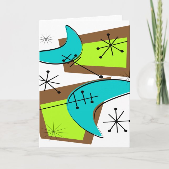 Carte Atomic Era Inspecred Boomerang (Devant)