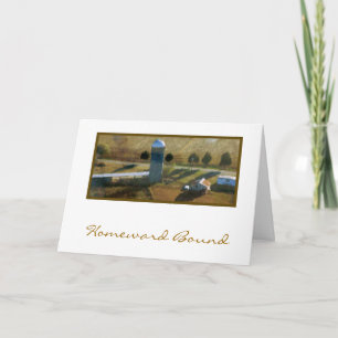 Carte attachée du retour de thanksgiving