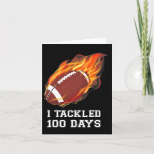 Carte Attaqué 100 Jours De Costume Scolaire Football Gar