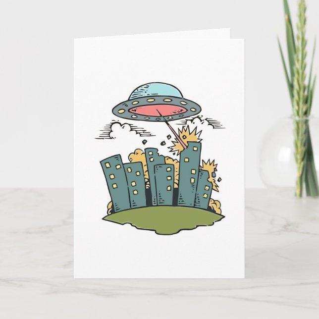 Carte Attaque Alien (Devant)