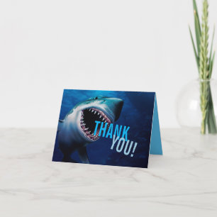 Carte Attaque de requins   Ocean Merci Boys Anniversaire
