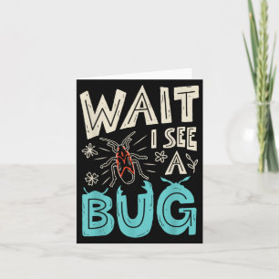 Carte Attendez Je Vois Un Amusement De Collecteur D'Inse