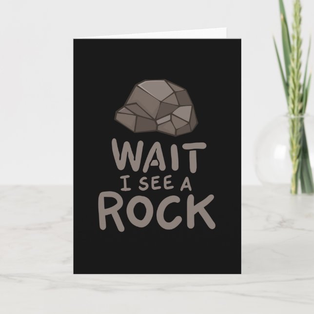 Carte Attends De Voir Un Rock (Devant)