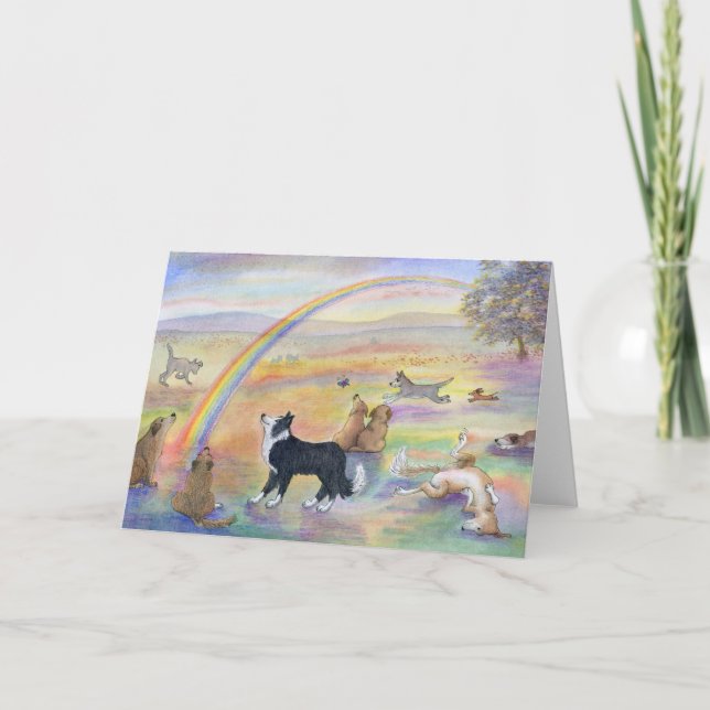 Carte Attente au Pont de l'Arc-en-ciel (Devant)