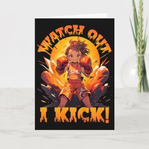 Carte Attention - Je Rue ! Boxe Thaïlandaise Muay Thai K