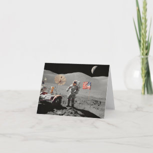 Carte Atterrissage sur la Lune ou est-ce le cas ?