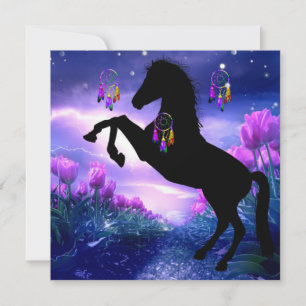 Carte Attrape-rêves de cheval