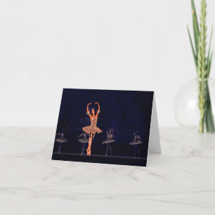 Carte Au Ballet Blank