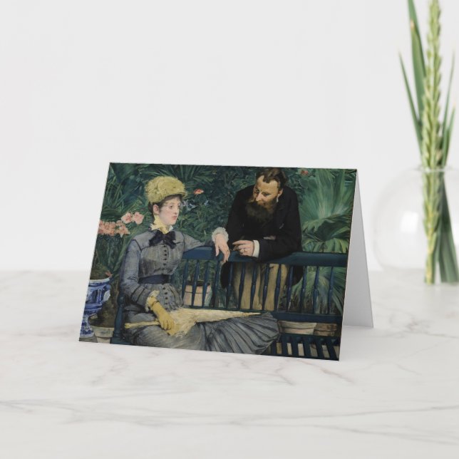 Carte Au Conservatoire | Édouard Manet (Devant)