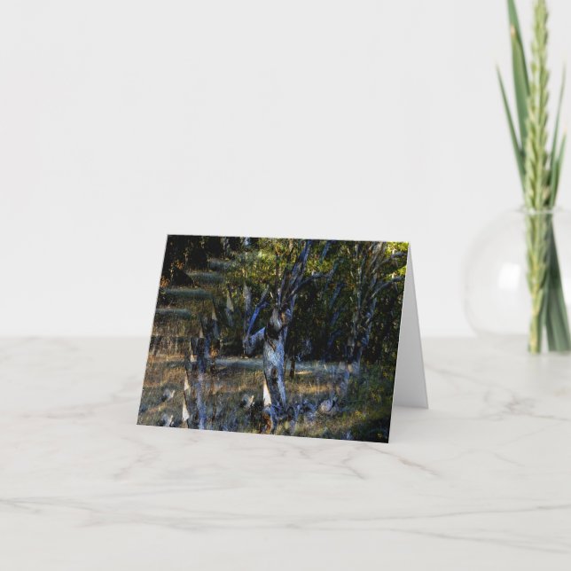 Carte Au fond de la forêt........ (Devant)