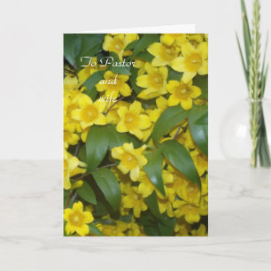 Carte Au pasteur et à la femme