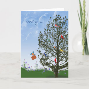 Cartes De Vœux Adieu Collegue Zazzle Fr