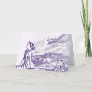 Carte Au revoir Bonne chance