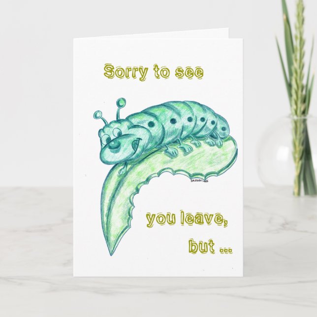 Carte Au revoir carte/carte de félicitations (Devant)