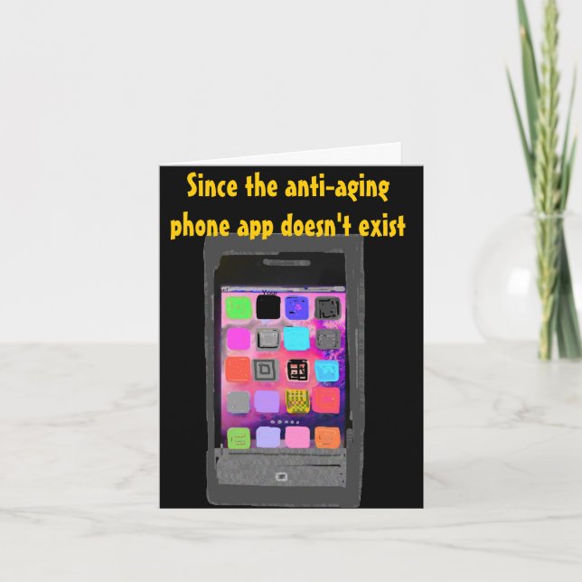 Carte Au sujet de l'appli sur le bidon d'Humorous (Devant)