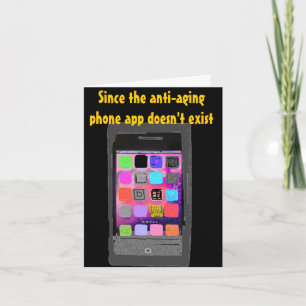 Carte Au sujet de l'appli sur le bidon d'Humorous