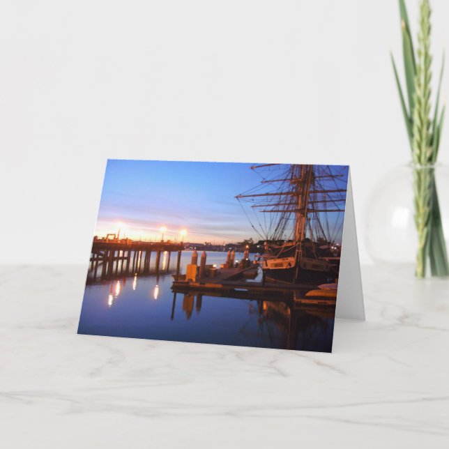 Carte Aube sur le pèlerin de Dana Point (Devant)