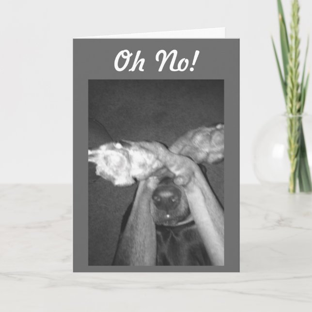 Carte AUCUN MOYEN-IMPOSSIBLE-"50e" HUMOUR (Devant)