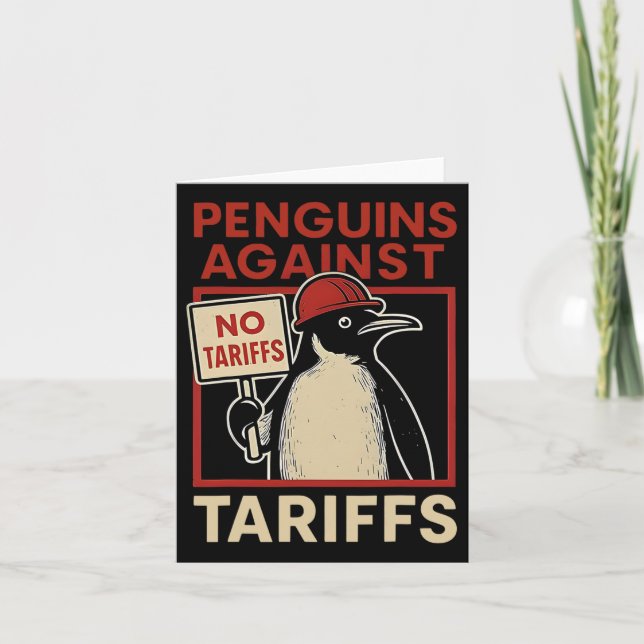 Carte Aucun Pingouin Résiste Aux Manifestations De Pingo (Devant)