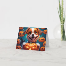 AUCUN Trucs JUSTE traiter mignon Halloween Chiot O