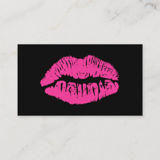 Carte audacieuse de référence de salon