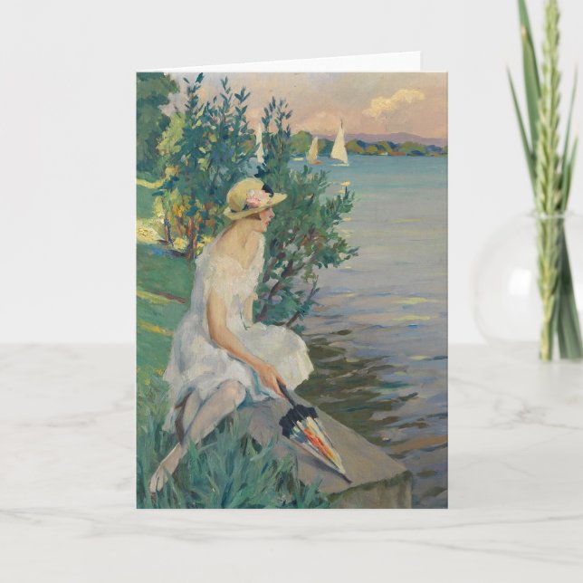Carte Auf der Seemauer | Edward Cucuel (Devant)