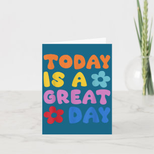 Carte Aujourd'hui Est Un Grand Jour Citations Motivation