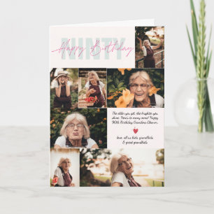 Carte Aujourd'hui, n'importe quel âge  7 Collage de phot