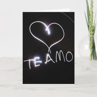 Carte Aunque d'AMO de Te…