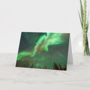 Carte Aurora Borealis Lumière du Nord Fairbanks