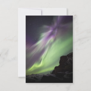 Carte Aurora Borealis Norvège