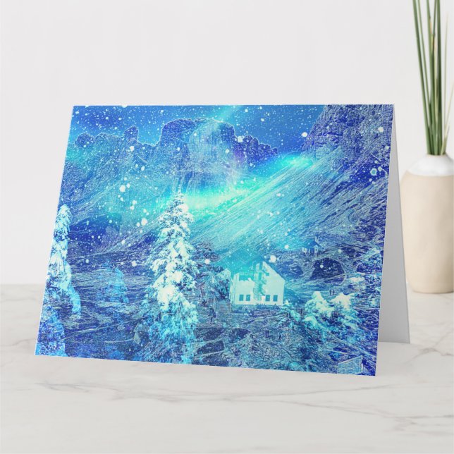 Carte Aurore Dans Les Vallées (Devant)