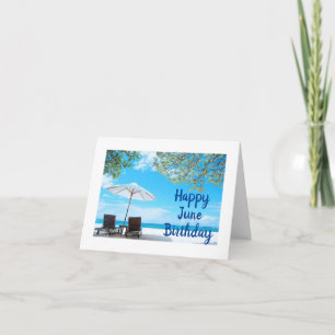 CARTE **AUSSI AGRÉABLE QU'UNE JOURNÉE À LA PLAGE** ANNI