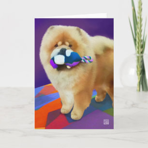 Carte "AUSTIN" heARTdog Chow Art Card