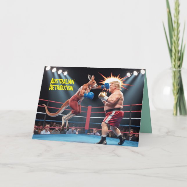 Carte Australian Retribution Card (Devant)