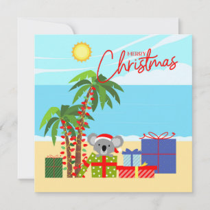 Carte Australie Noël