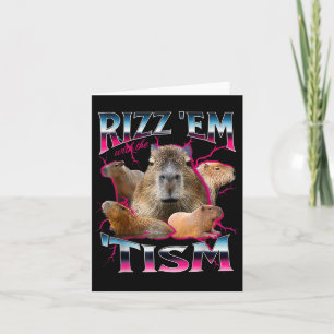 Carte Autisme Drôle Rizz Em Avec Le Mème Tisme Autistiqu