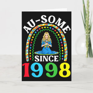 Carte Autisme Incroyable Ausome Depuis 1998 Joyueux 28e