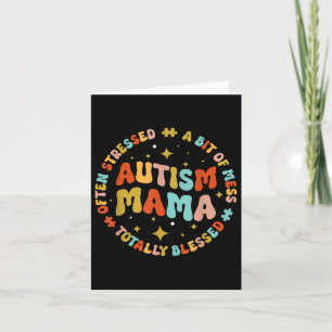 Carte Autisme Mama Sensibilisation sur l'autisme Super I