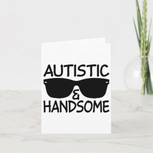 Carte Autistique Et Handsome Drôle Cool Sensibilisation